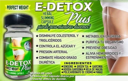 E-DETOX-
Sabes cuanto💩podrias tener acumulado??
De 3 a 8  kilos